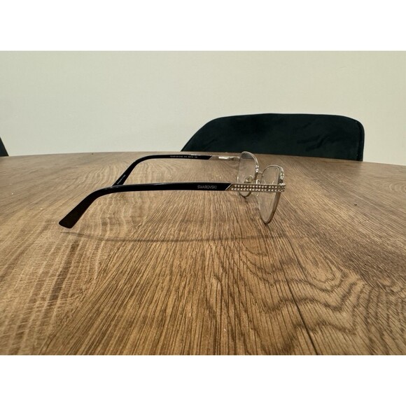Swarovski SW 5150 016 Silver Metal Butterfly Style Eyeglasses 53-16-135 Frames - Picture 2 of 3